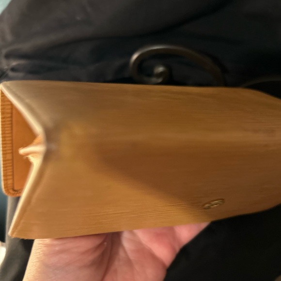 Pre-loved Tan Leather Wallet